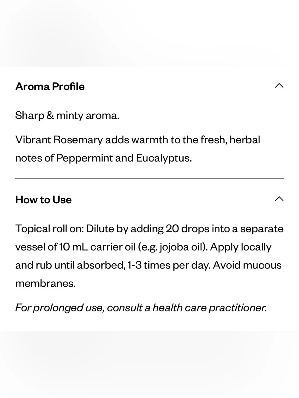 Saje Peppermint Halo Headache Remedy Roll-On (6 ml / 0.2 fl oz)